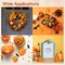 DIY 3D Pumpkins Wood Crafts to Paint 3.15 x 3.15 x 0.12 inches